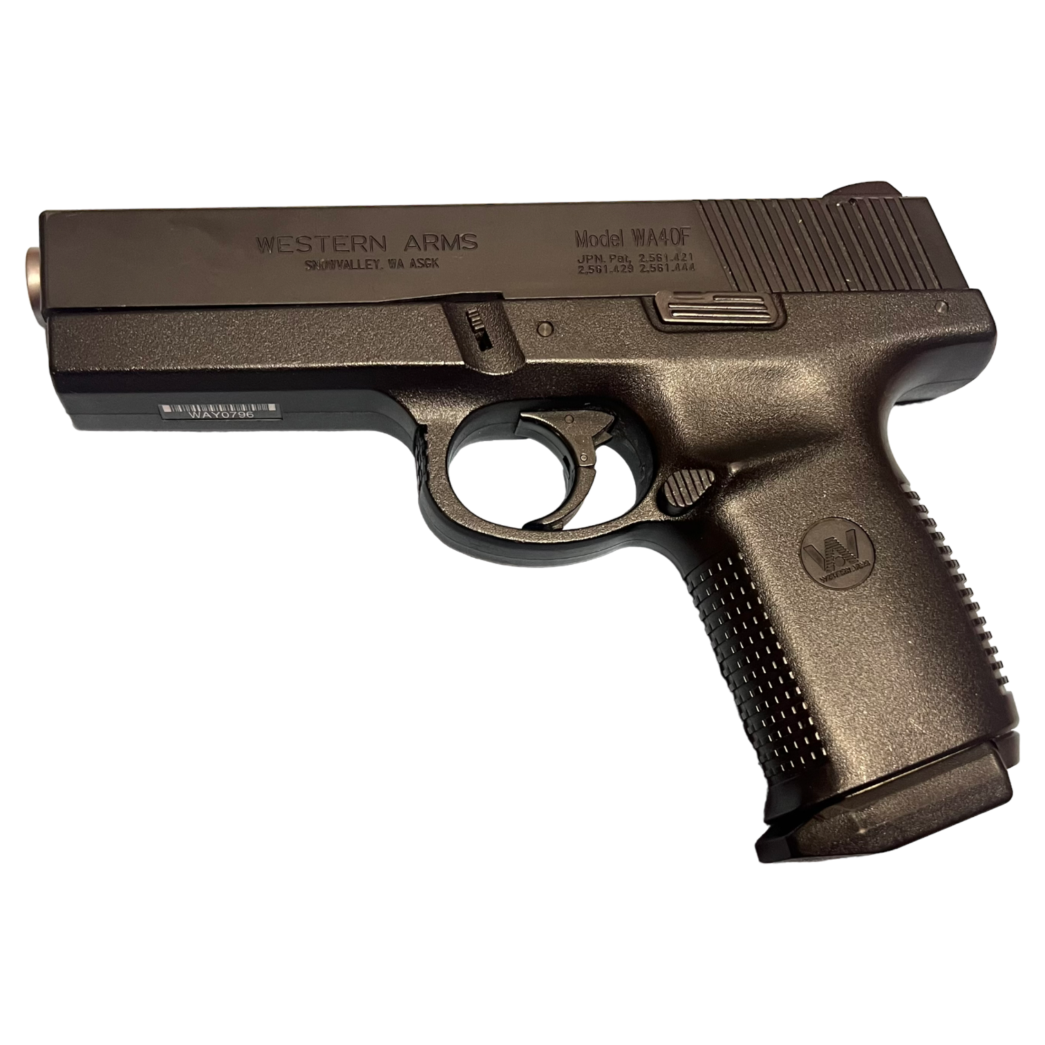 Western Arms Sigma 40F GBB Pistol – AllenAirsoft
